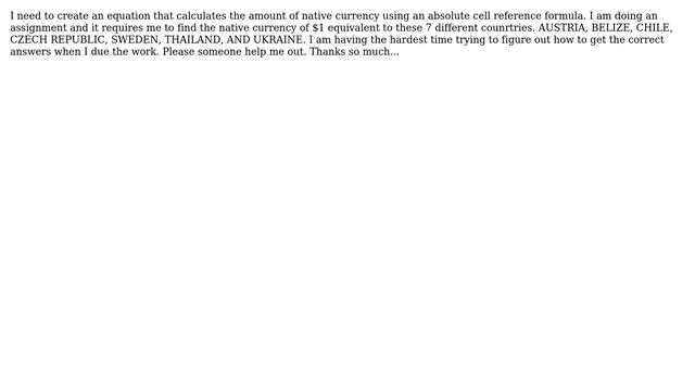 How do I create an equation in microsoft excel worksheet? смотреть онлайн