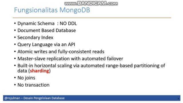 Mengenal MongoDB Database смотреть онлайн