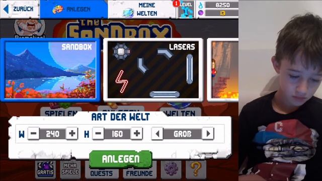 The Sandbox Evolution - Craft a 2D Pixel Universe App Spiel deutsch iPad iPhone Android Gameplay смотреть онлайн