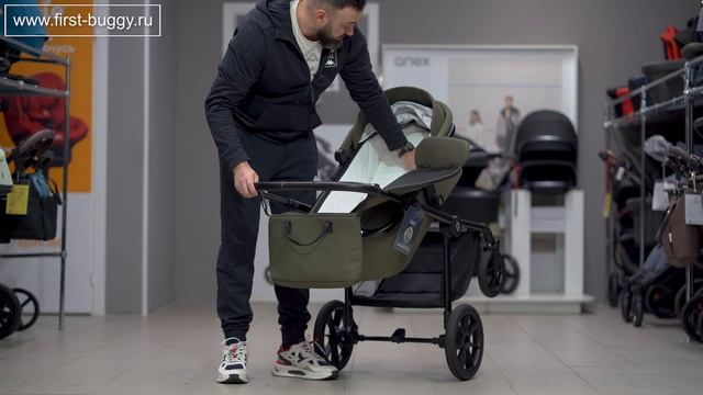 Немецкая легкая коляска 2в1 Moon Clicc идеально подойдёт детям с рождения до 4-5 лет на любое время