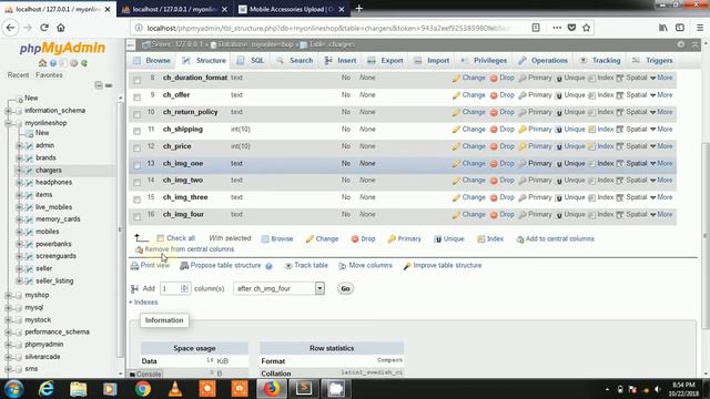 E-commerce Project In Code-igniter Framework Part-116 ( Insert Charger Image Into Database )