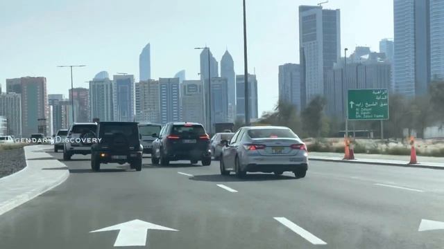 Al Jubail Island to Abu Dhabi City Drive смотреть онлайн