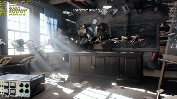 Unigine 2 Superposition Benchmark 1080p High - GTX 1060 6gb + i7-6700k