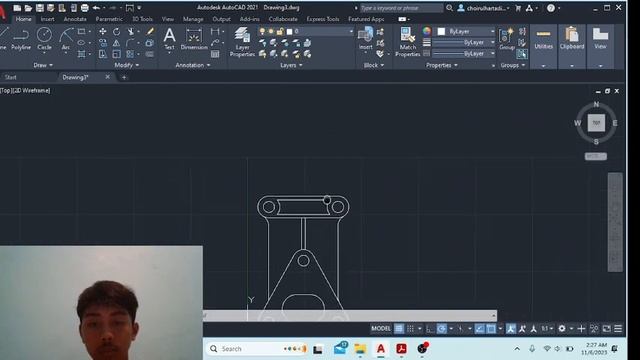 AUTOCAD 2D LATIHAN 4 смотреть онлайн