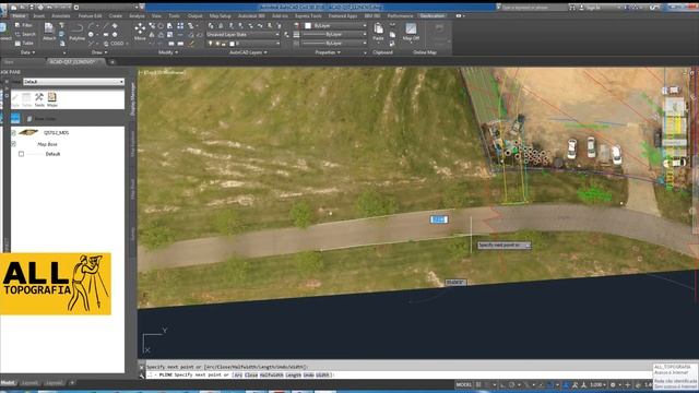 ALL Topografia - Ortofoto AutoCad смотреть онлайн