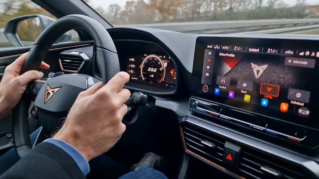 CUPRA Leon VZ 2.0 TSI (stage 2) 80-285 km/h смотреть онлайн