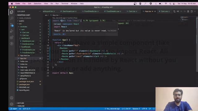 Shopping Cart Project Setup | React, Context API , Typescript, PWA, Firebase смотреть онлайн