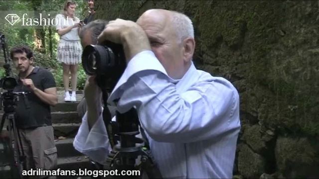 Pregnant Adriana Lima Models The Miracle Of The Life For Pirelli