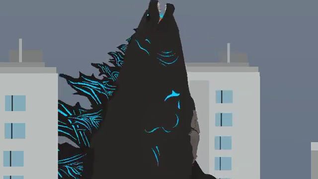 Godzilla Drills To Hollow Earth (No Sound) | Stick nodes. смотреть онлайн