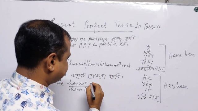 present perfect tense with passive смотреть онлайн