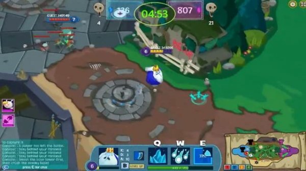 Adventure Time - Battle Party [ Full Episodes ] - Adventure Time Games