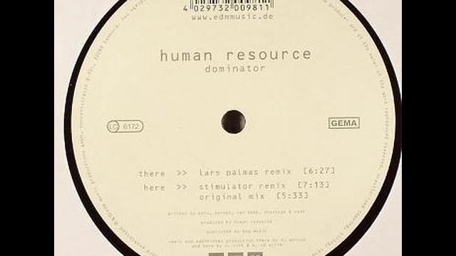Human Resource - Dominator 2005 (Lars Palmas Hardstyle Remix) смотреть онлайн