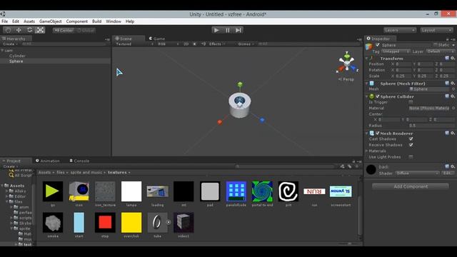 Render texture в unity3d на русском, создание простых моделий, изменение цвета блока через скрипт. смотреть онлайн