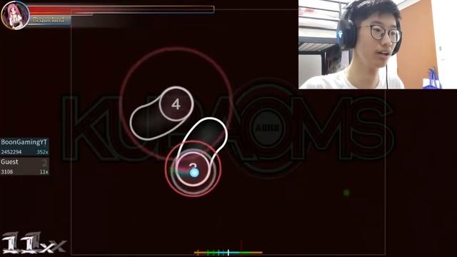 osu! gameplay but different! - McOsu смотреть онлайн