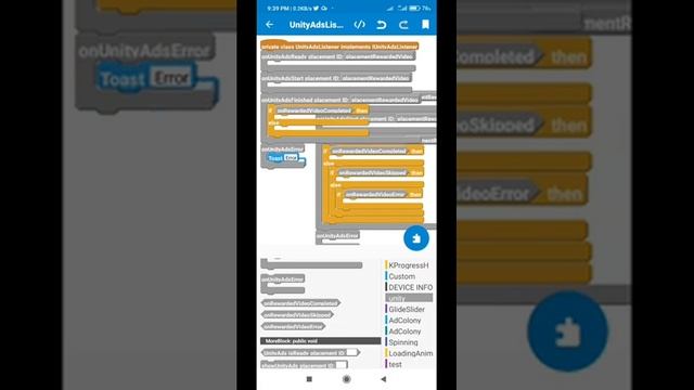 Unity Rewarded Video Ads in sketchware смотреть онлайн