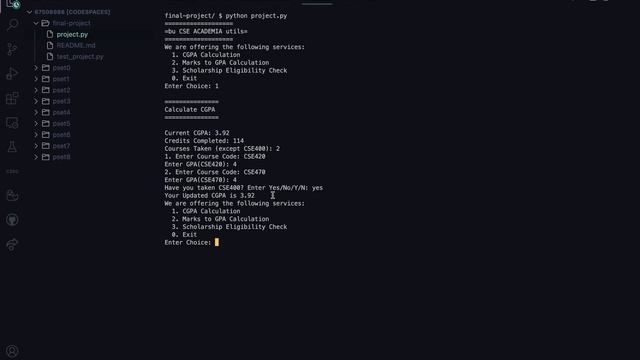 CS50 Python Final Project: bu CSE ACADEMIA utils смотреть онлайн