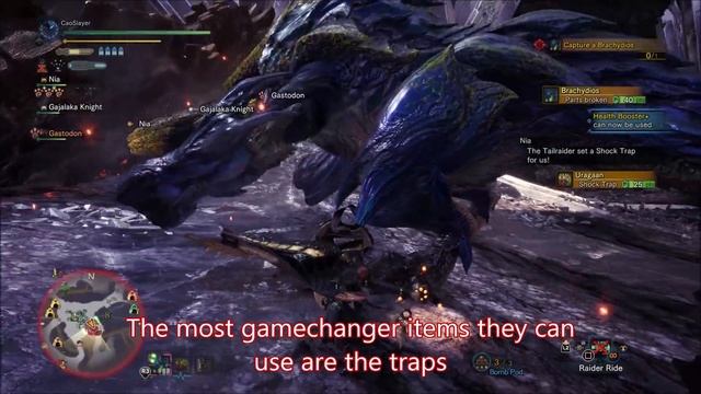 Lay traps and buff your hunters with Tailraiders on every hunt! #mhw #iceborne смотреть онлайн