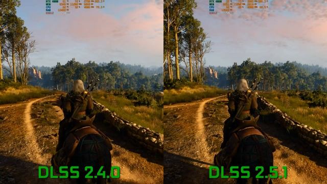 The Witcher 3 Next-Gen Update | 4K DLSS 2.4.0 vs DLSS 2.5.1 Image Quality Comparison | RTX 4080 смотреть онлайн