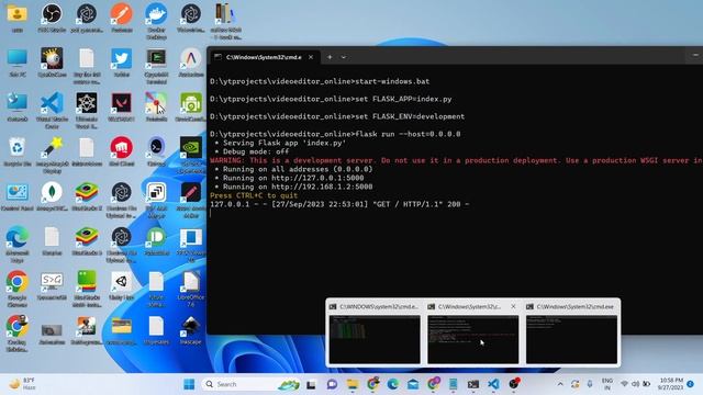 Build a Vue.js Flask FFMPEG Video Editor Using Moviepy in Browser to Trim & Merge Videos смотреть онлайн