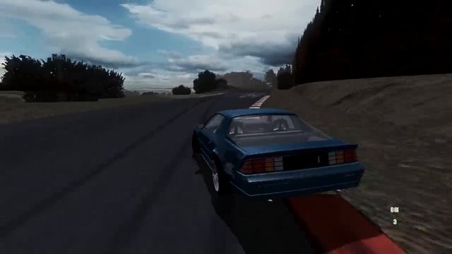 SLRR Camaro drifting at Ebisu смотреть онлайн