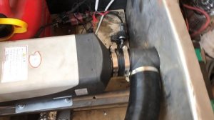 Установка дизельного отопительного фена в Автодоме. Дизельная печка из Китая