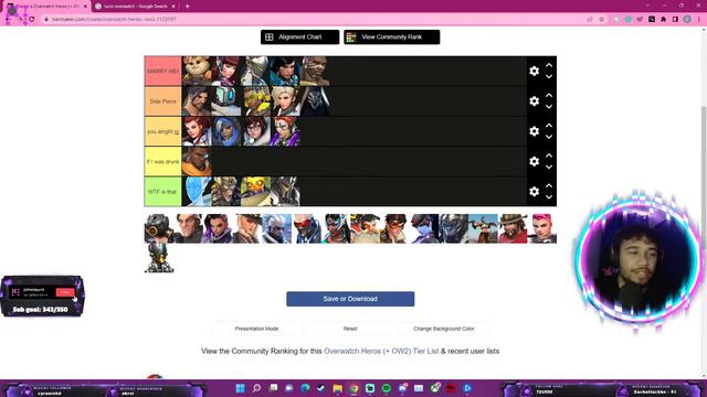 Smash or Pass (Overwatch 2 Edition) with E-girl смотреть онлайн