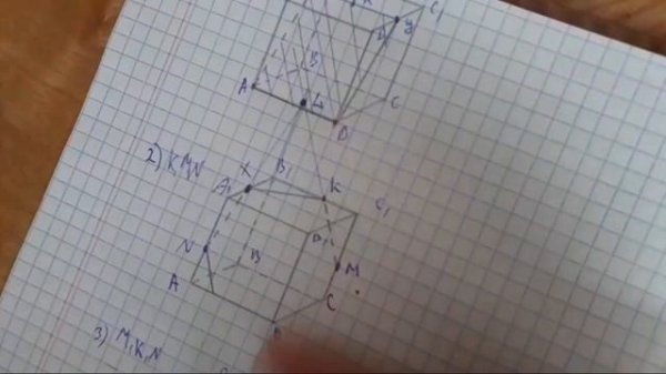 СЕЧЕНИЯ ЗА 5 МИНУТ, КАК ДЕЛАТЬ. ГЕОМЕТРИЯ 9 КЛАСС