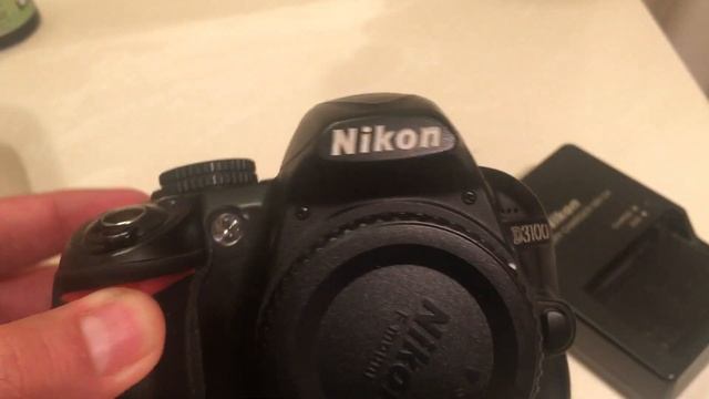 Nikon D3100 14.2MP Digital SLR Camera 18-55mm w/ 2 batteries смотреть онлайн