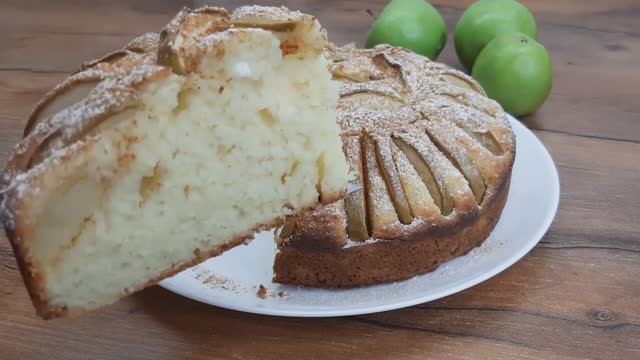 2 вкусных и простых рецепта!! Пироги к чаю! Пирог с персиками или пирог с яблоками_ Какой выберите_ смотреть онлайн