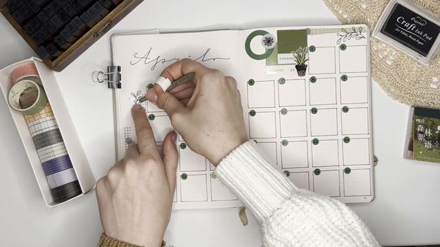 ЕЖЕДНЕВНИК НА АПРЕЛЬ 2023 | Минималистичное оформление bullet journal | Буллет джорнал, планировани смотреть онлайн
