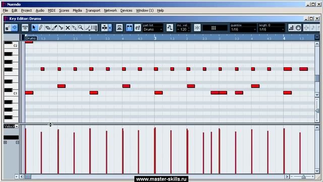 Программирование барабанов: оживление компьютерных ударных. Аранжировка барабанов в Cubase / Nuendo