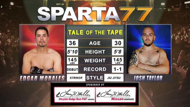 Sparta 77: Edgar Morales vs Josh Taylor смотреть онлайн