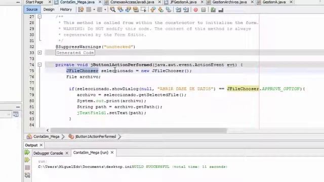 JFileChooser java plus getpath смотреть онлайн