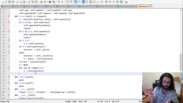 Let's Code Python: Deque, Part 2 смотреть онлайн