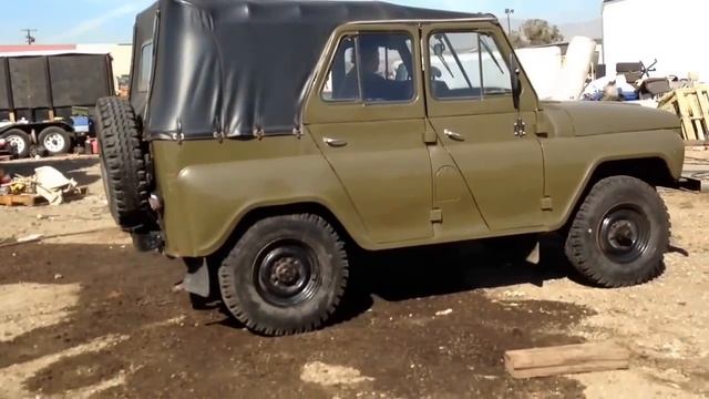 Уаз 469 Разгрузка и Тест Драйв Test Drive Uaz USA США смотреть онлайн