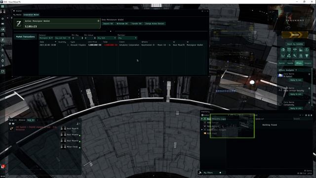 Eve online - Corporate Station Services (and accounting/wallet divisions) смотреть онлайн