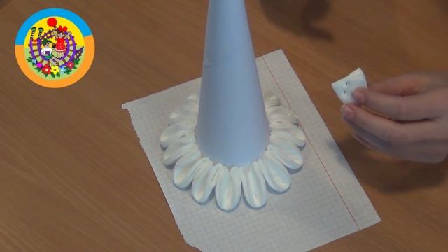 ёлочка из ватных дисков смотреть онлайн