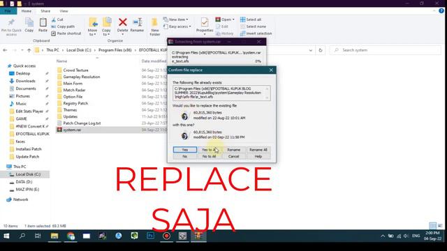 Update PES 6 Full Transfer Terbaru