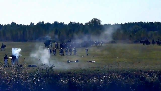 Вохонское сражение 1812 года - реконструкция смотреть онлайн
