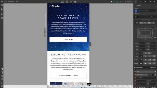 The Designer - Webflow UI tutorial смотреть онлайн