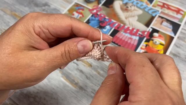 Узоры спицами. Горизонтальные дорожки с перетяжками. Knitting Patterns. Horizontal Paths.