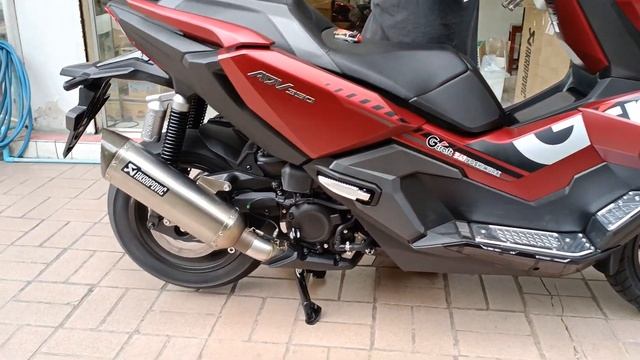 AKRAPOVIC HONDA ADV350 2022 Slip-On Aluminium BY TPpowersport group смотреть онлайн