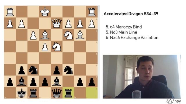The Accelerated Dragon ⎸Sicilian Defense Theory смотреть онлайн