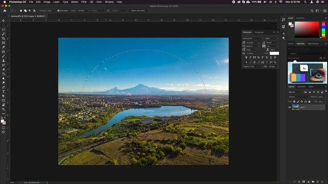 Quick Selection Tool (Adding & Subtracting Selections) смотреть онлайн