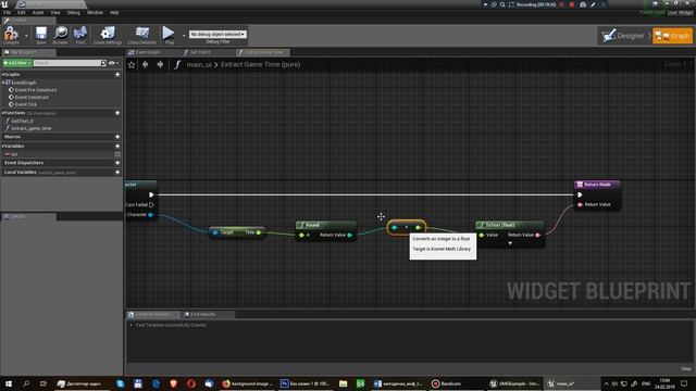 Unreal Engine 4 - Подробнее о виджетах и меню, ч.1 смотреть онлайн