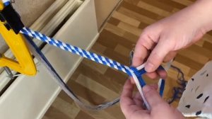 Прикладное творчество - Плетение пояса в четыре нити