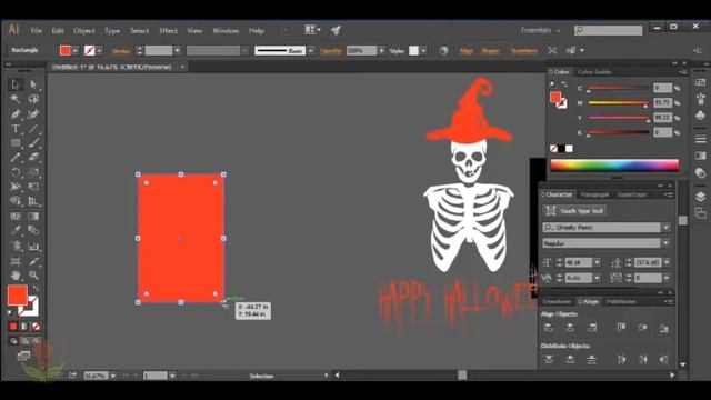 T shirt design and mockup | Halloween T shirt - Part 2 смотреть онлайн