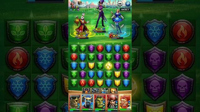 Empires & Puzzles: Загадки Страны Чудес, прохождение легендарного уровня. Осторожнее со Шляпочником смотреть онлайн