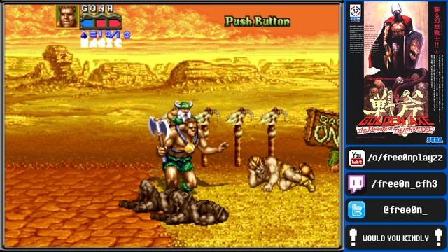 Golden Axe: The Revenge of Death Adder (1992) - #АРКАДНЫЕ АВТОМАТЫ #SEGA | ПРОХОЖДЕНИЕ смотреть онлайн