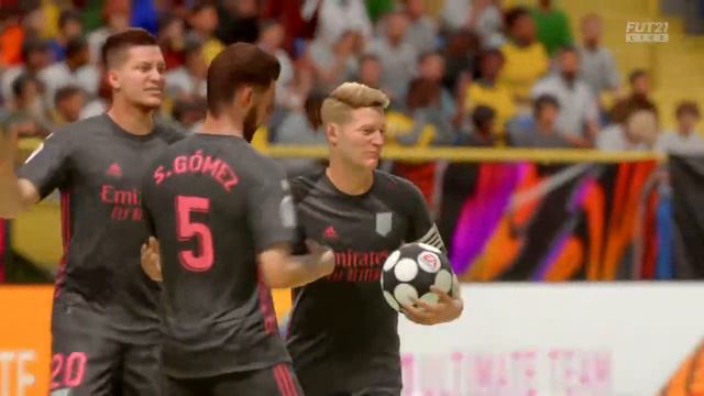 Odegaard magic trick goal FIFA 21 смотреть онлайн